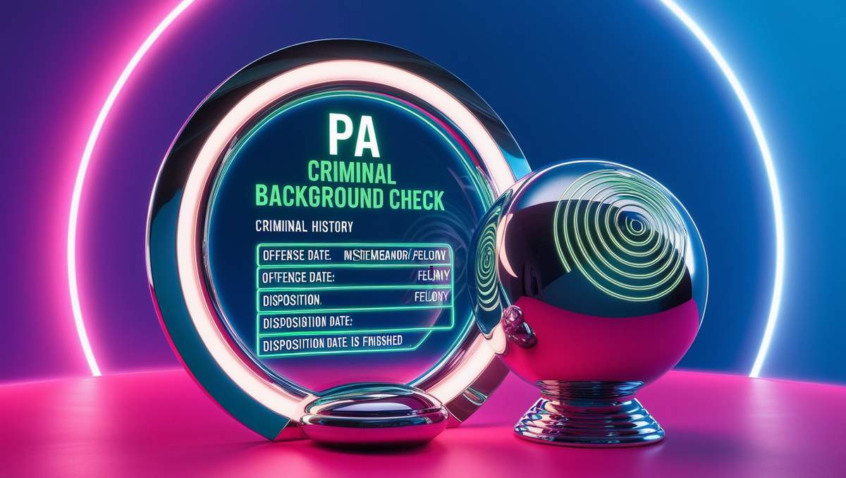 PA Criminal Background Check